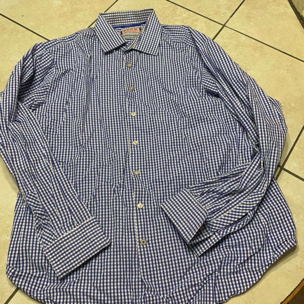 Thomas Pink French Cuffed Dress Shirt 18.5